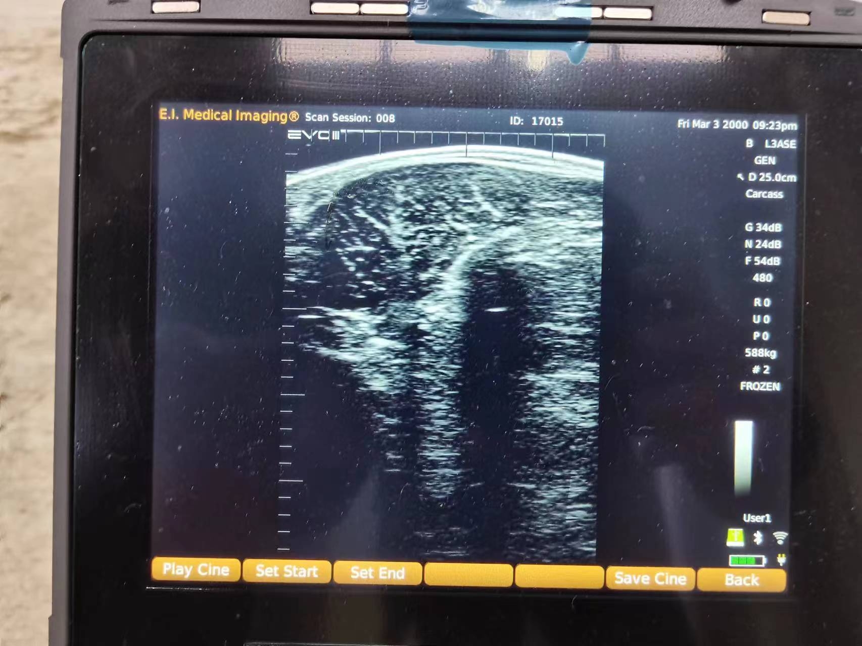 肉牛眼肌面积测定仪